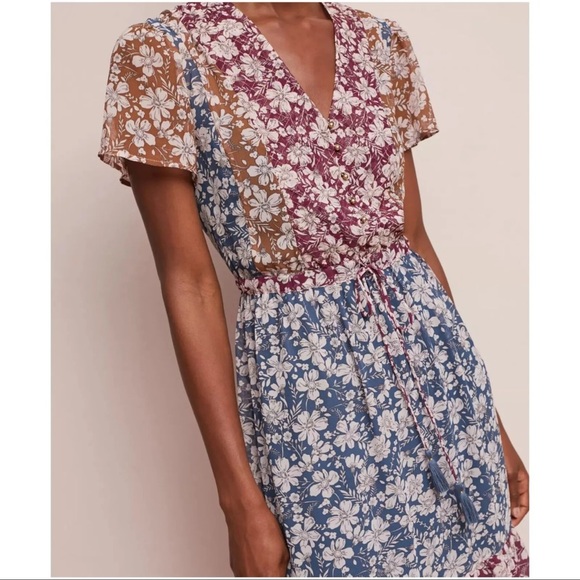 One September Anthropologie Desert Floral Dress - Picture 2 of 10